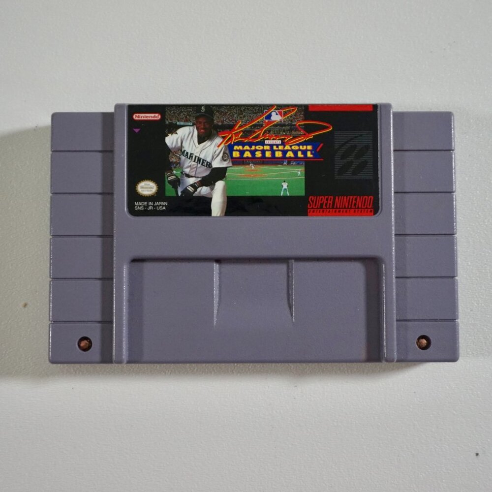 Ken Griffey Jr. Major League Baseball (Nintendo SNES, 1991) Cart Only | Tested